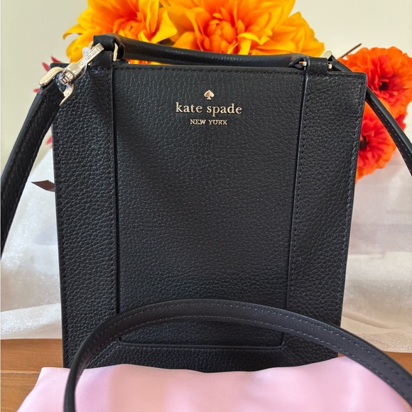 Kate Spade Black Crossbody Bag with Silver Details - Picture 2 of 13
